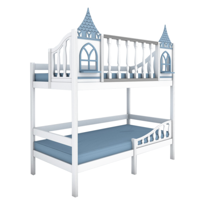 Кровать высокая 2 спальных места "Dream's Castle" 3
